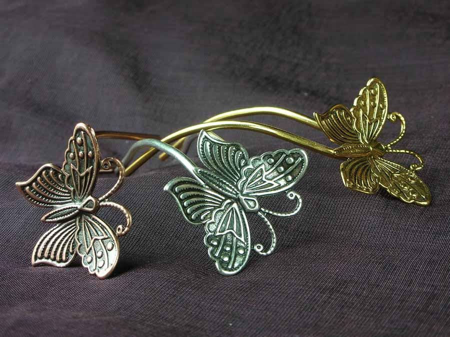 Small Hairpins Papillons Multiple