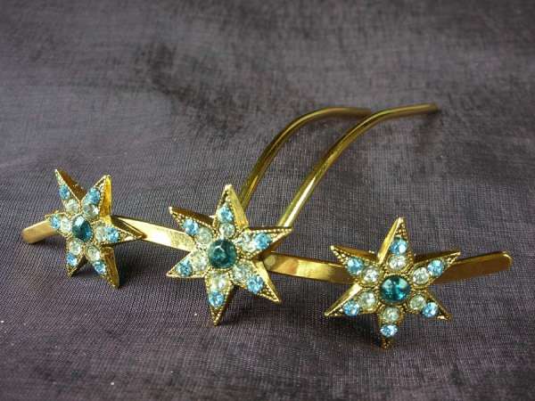 Epingle à Cheveux Etoiles strass