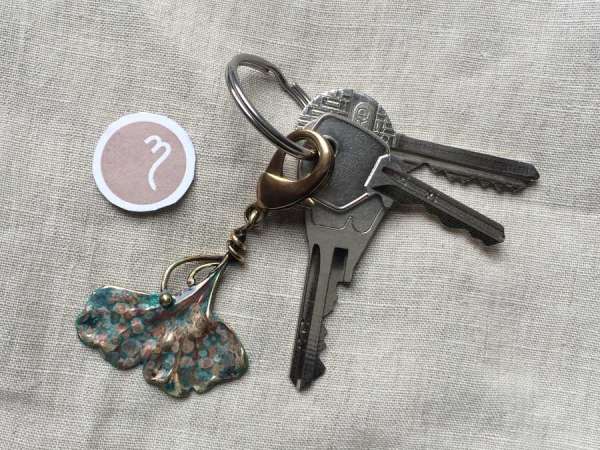 Porte clé Porte clé ginko