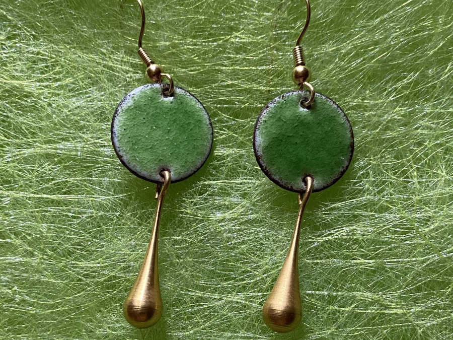 Earrings Pourquoi Pas Enamelled