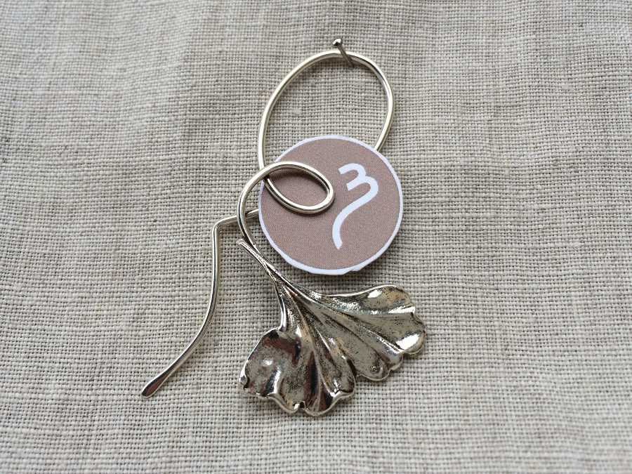 The Entrepage Ginko Silver plated patinated