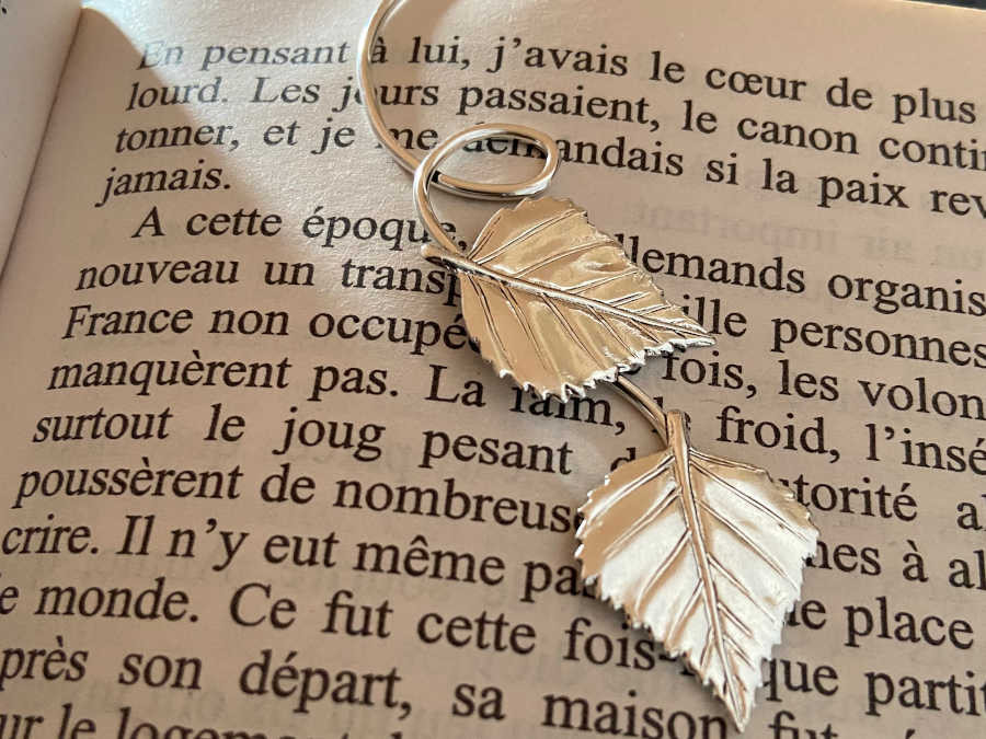 The Entrepage Petit Bouleu Silver plated patinated