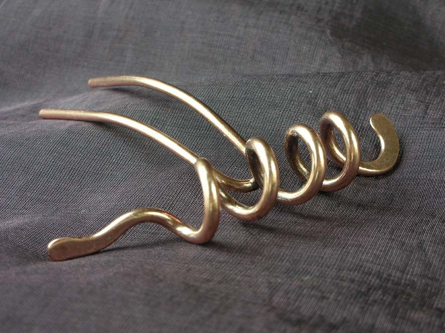 Hairpin Spirale zébulon Copper