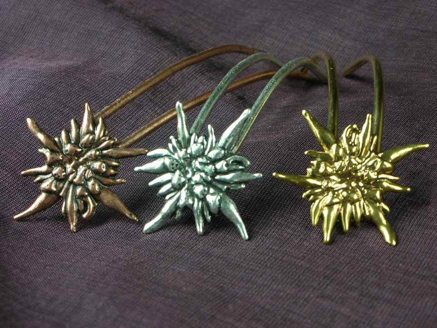 Small Hairpins Edelweiss Multiple